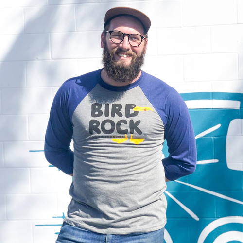 Bird Rock Baseball Tee