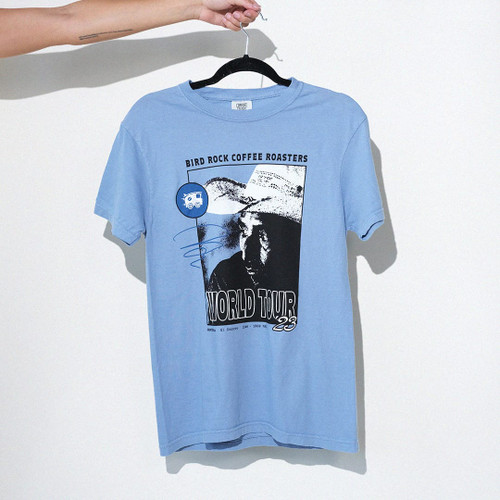 World Tour Tee: Blue