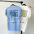 World Tour Tee: Blue